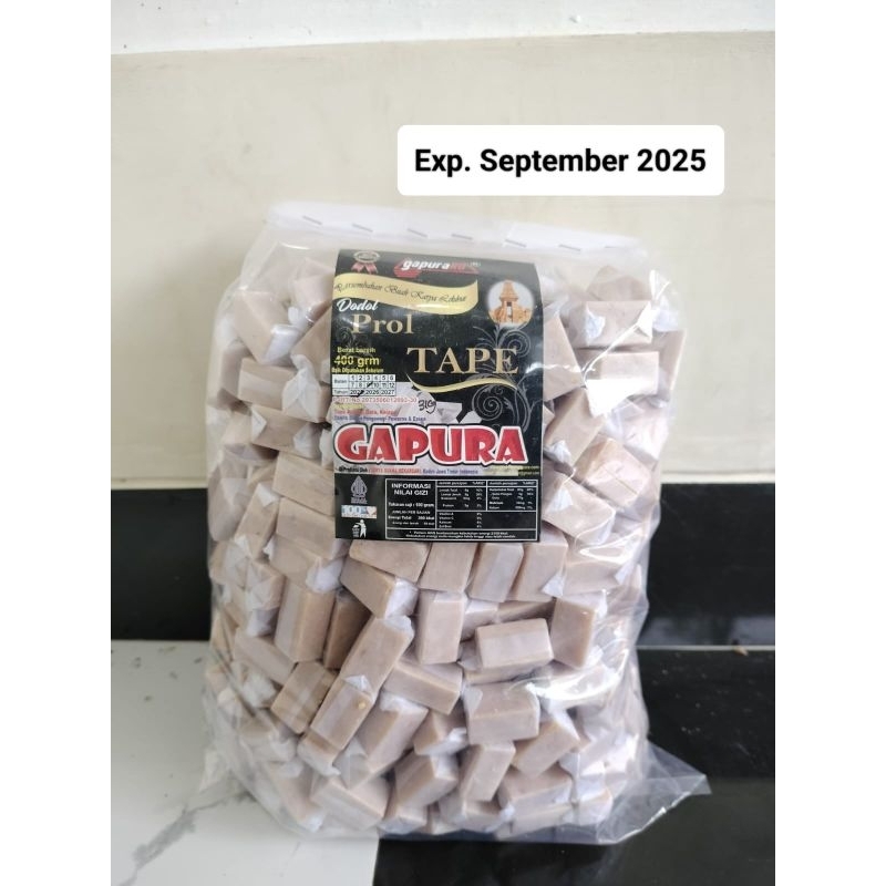 

Gapura Prol Tape Nipis permen tape