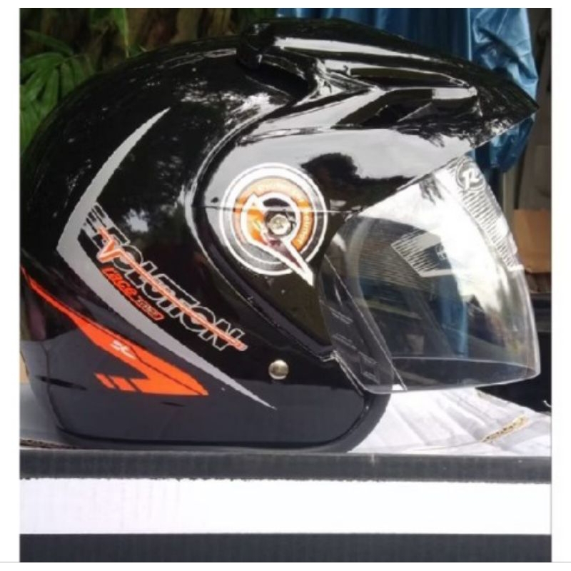 HELM DEWASA UKURAN M SEDANG PRIA WANITA LINGKAR KEPALA 56 - 60 CM RX MILENIUM SNI