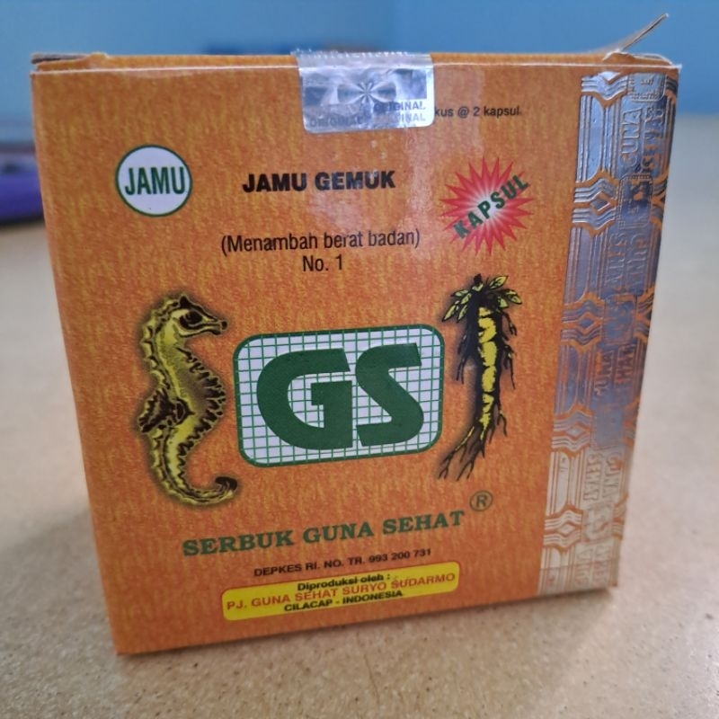 Gs kapsul no1 untuk gemuk sehat alami