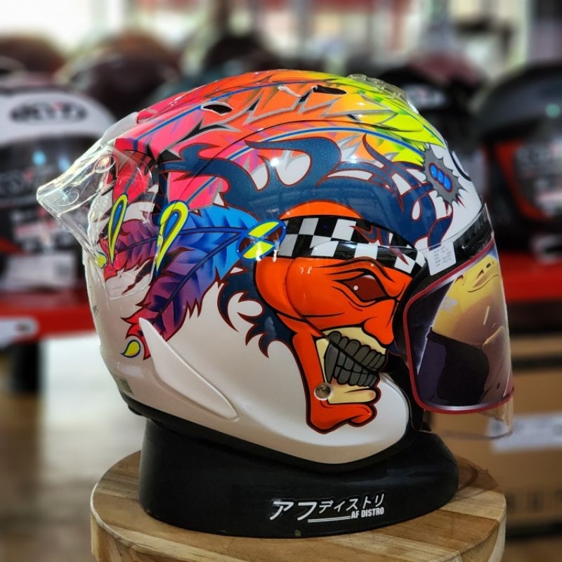 Helm TSR ram 4 russle white sz no scott vz ram5