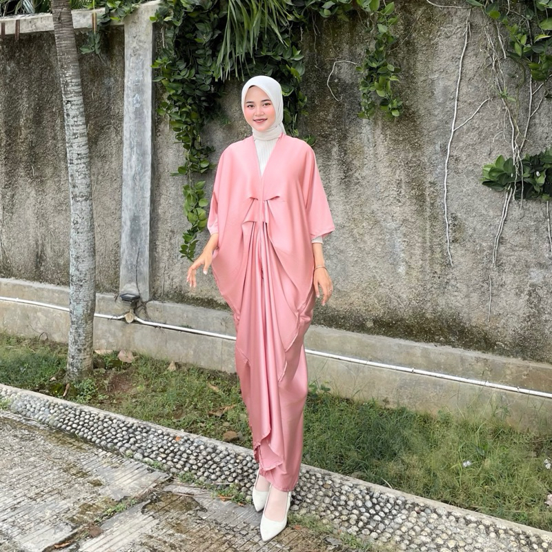 NEW [KAFTAN SATIN SILK] FREE BROSS / KAFTAN SILK / KAFTAN ELEGANT / KAFTAN SIMPLE