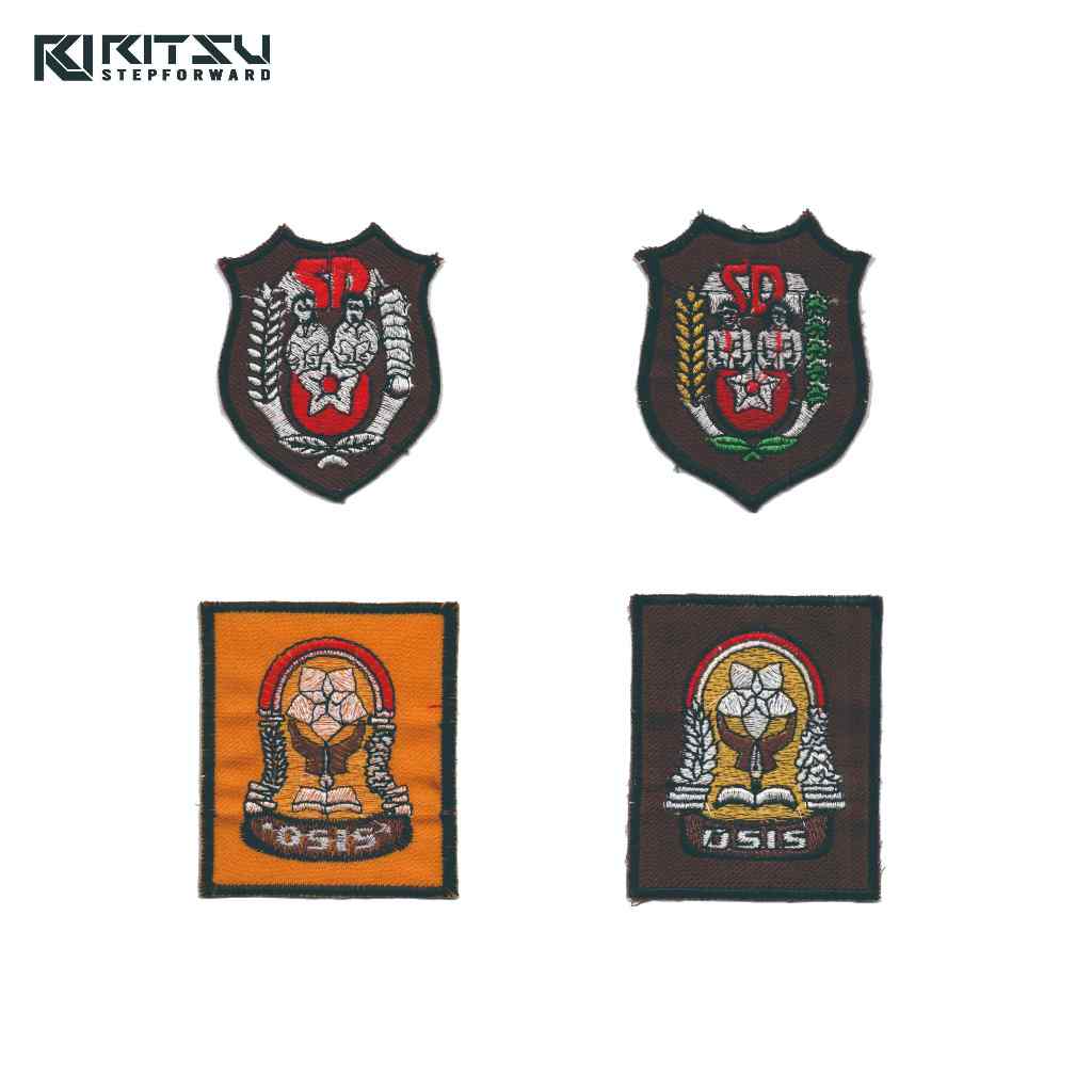 Logo Bordir Osis SD , Osis SMP , Osis SMA / Patch Bordir Osis / Bet Logo Osis