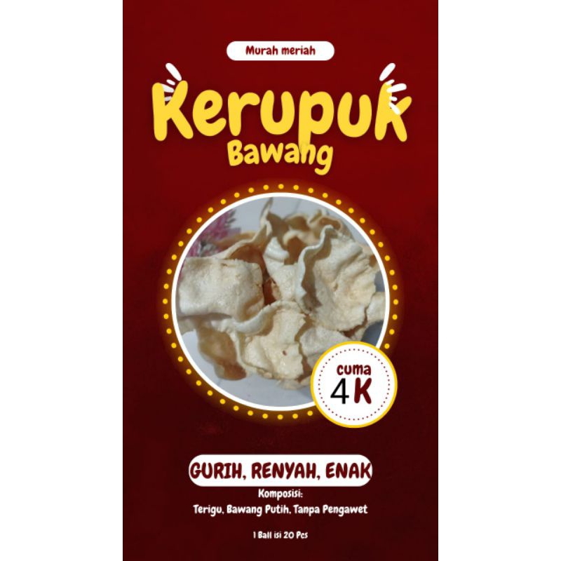 

KERUPUK BAWANG