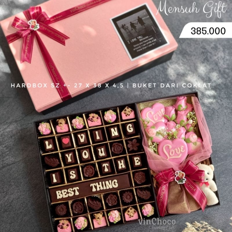 

coklat valentine, hadiah istri