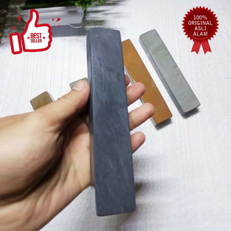Batu Asah Pisau Taji Kualitas Terbaik Batu Asli Alam Bogor
