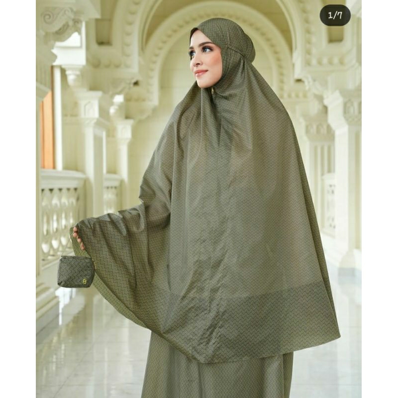 Prayer Robe ButtonScarves (mukena traveling)