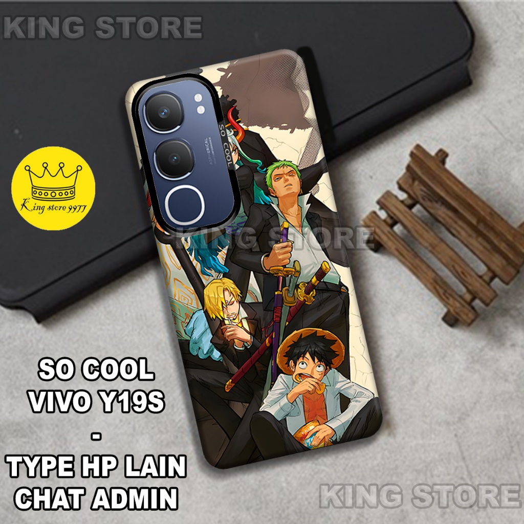 (KS1)  Case Vivo Y19S 2024 / Motif gambar Anime/casing  Vivo Y19S/cassing Vivo Y19S/kesing hp/silico