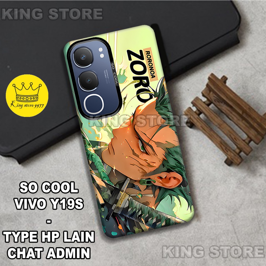 (KS2)  Case Vivo Y19S 2024 / Motif gambar Anime/casing  Vivo Y19S/cassing Vivo Y19S/kesing hp/silico