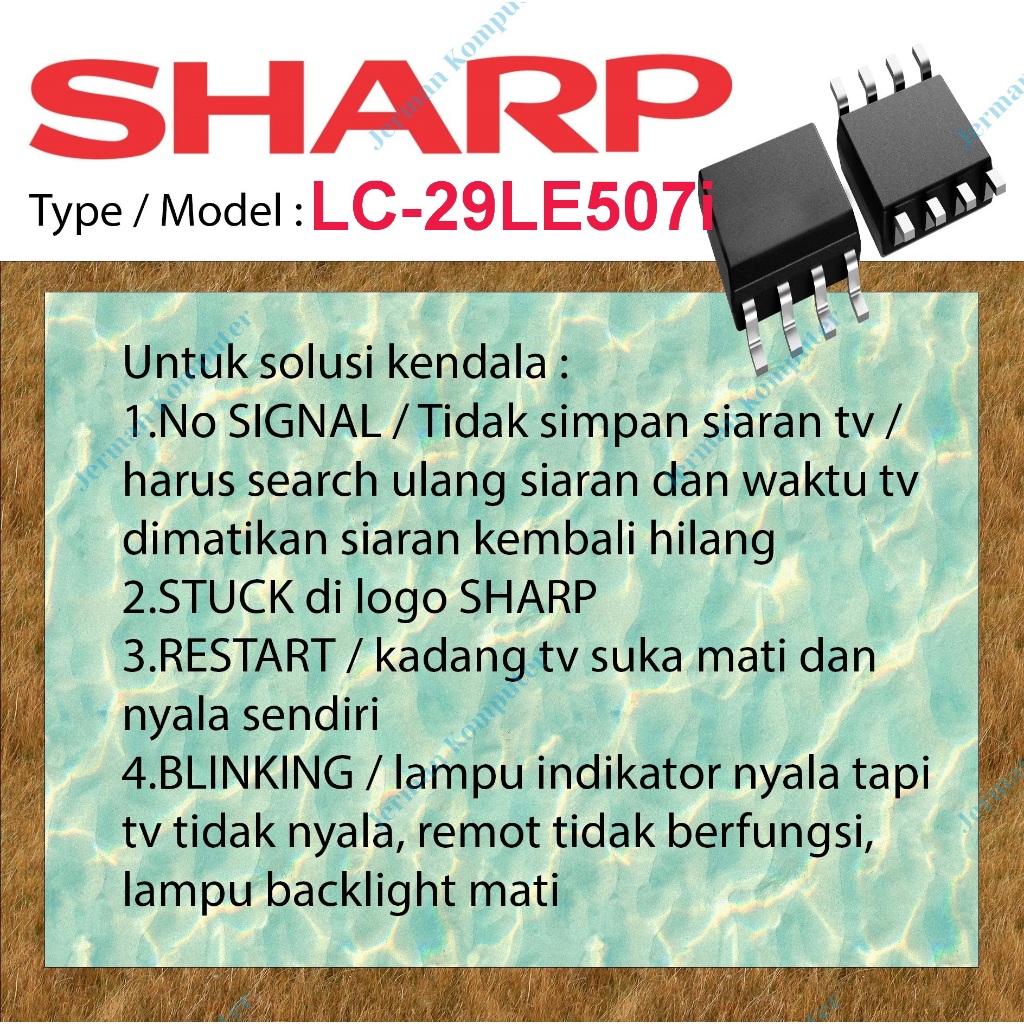 IC Firmware SHARP LC-29LE507i
