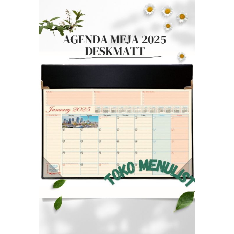 

Original Agenda 2025 Agenda Meja Deskmatt Table Planner 2025 TH