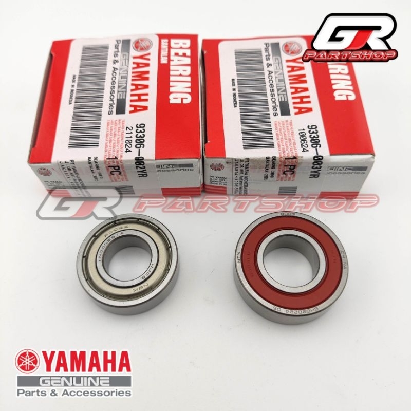 BEARING NOKEN AS JUPITER Z ORI YGP ORIGINAL YAMAHA BERING LAHER LAKER KLAHER JUPITER-Z LAMA OLD 6002