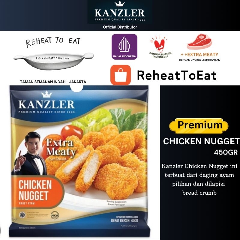 

Kanzler Extra Meaty Chicken Nugget