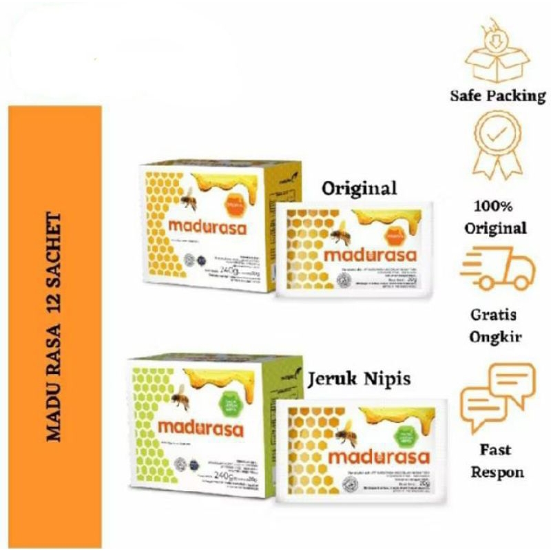 

MADURASA sachet ORIGINAL DAN JERUK NIPIS 20GR.