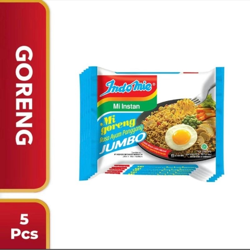 

5 pcs Indomie goreng jumbo