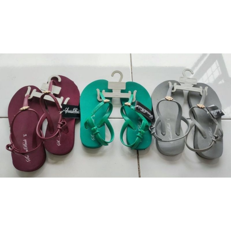 SANDAL TALI LET ANAK  WANITA SANTAY KEKINIAN STYLIS