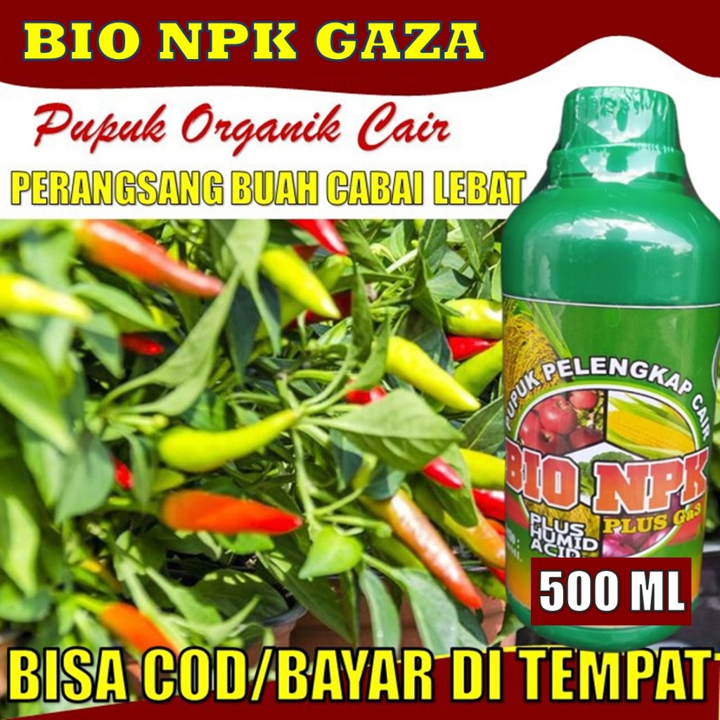 500 ml Pupuk Pelebat Buah Cabe Rawit Penyubur Tanaman Cabe Obat Semprot  Pelebat Cabe Anti Rontok