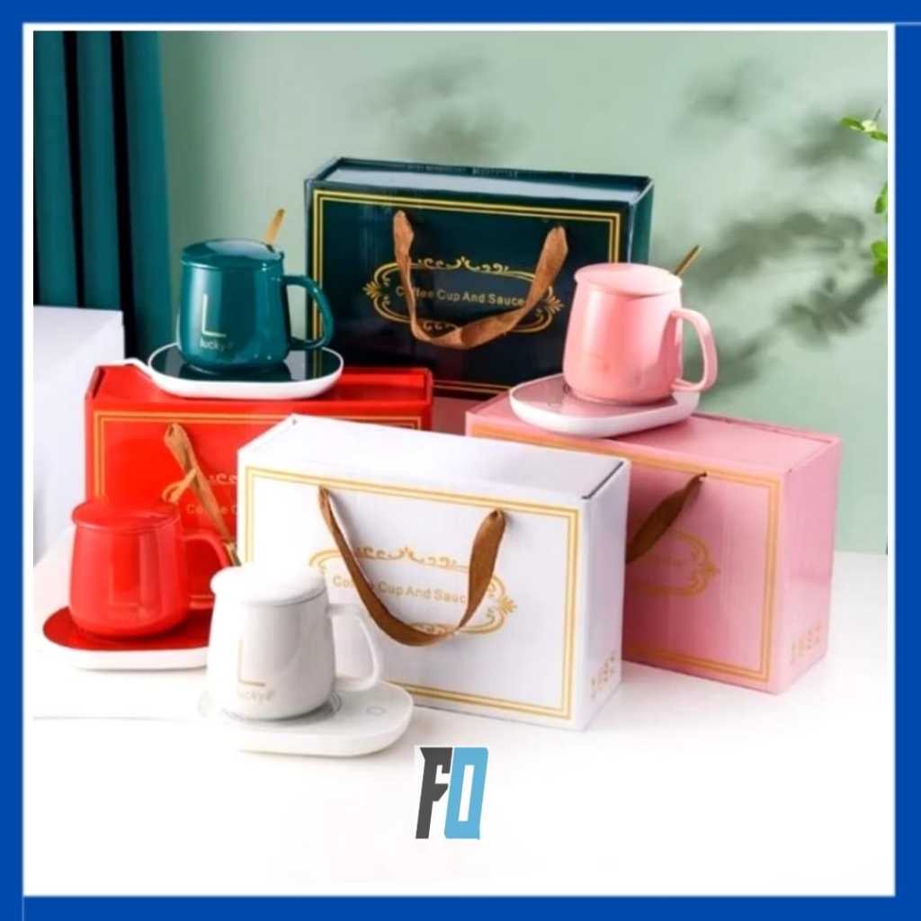 (FO)Mug Cangkir Elektrik /Cangkir Pemanas Kopi