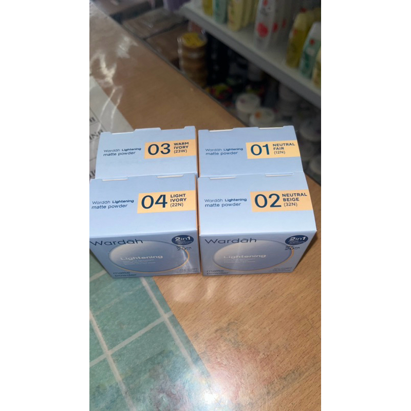 Wardah matte powder / wardah bedak tabur