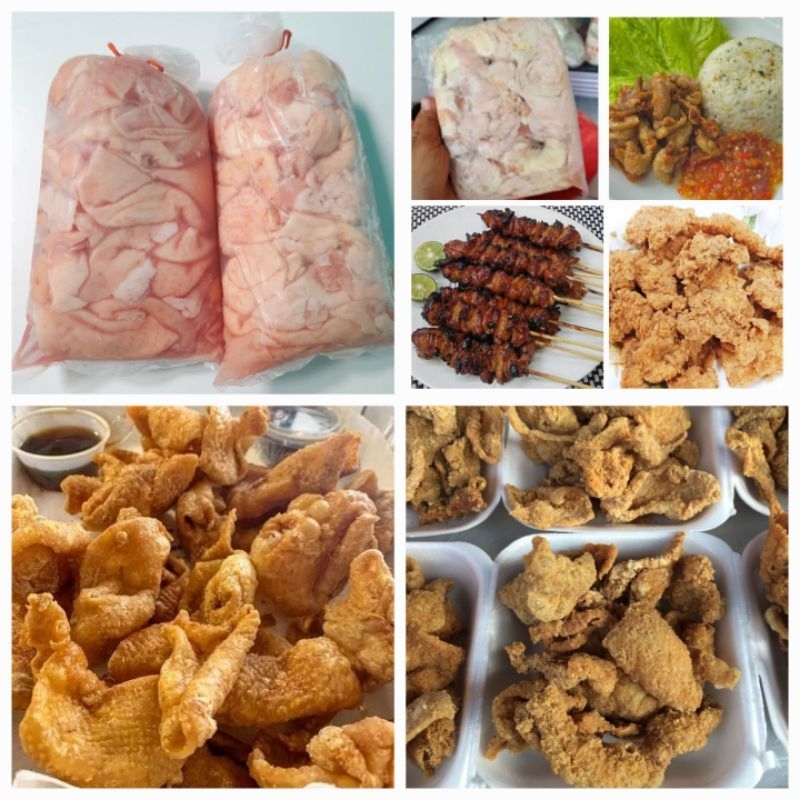 

Kulit ayam Body bukan leher 500g