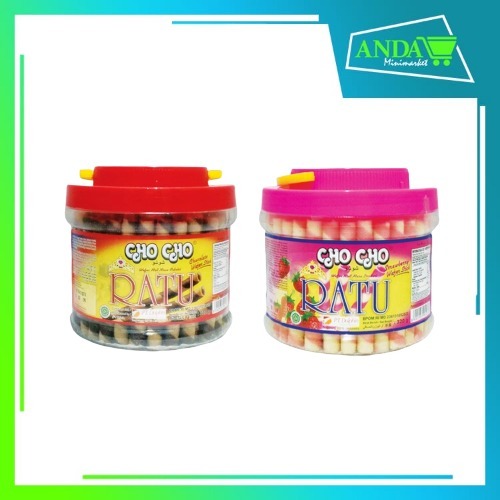 

ANDA Astor Cho Cho Ratu Stroberi/ Coklat Wafer Stick 320gr