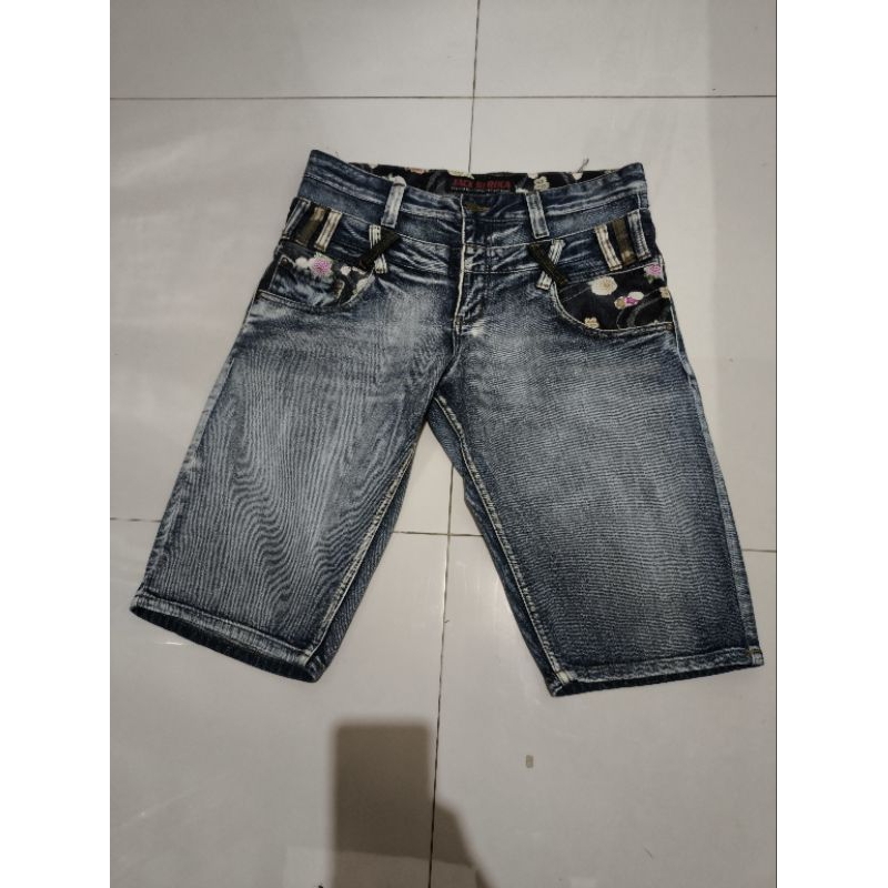 Sukajan Jack Serika Celana Pendek Jeans