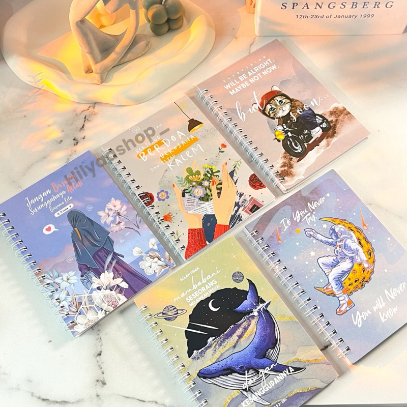

Notebook Spiral A5 / Buku Tulis / Buku Catatan