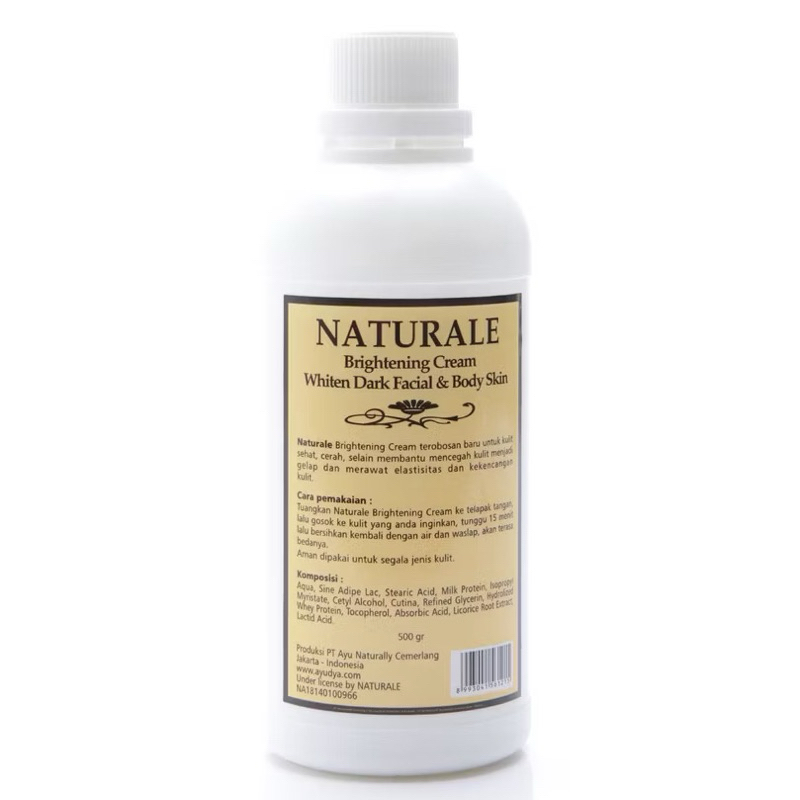 NATURALE Bleaching Badan / Cream Badan BPOM