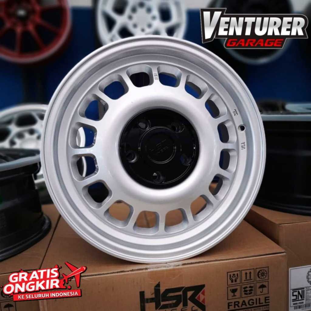 Velg mobil racing ertiga granmax baleno murah ring 15 warna silver