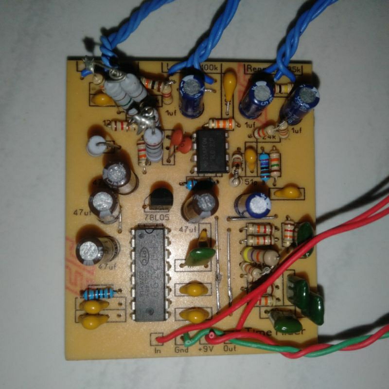 KIT EFEK GITAR DELAY ECHO DELAY TIME RIDER EFEK GITAR