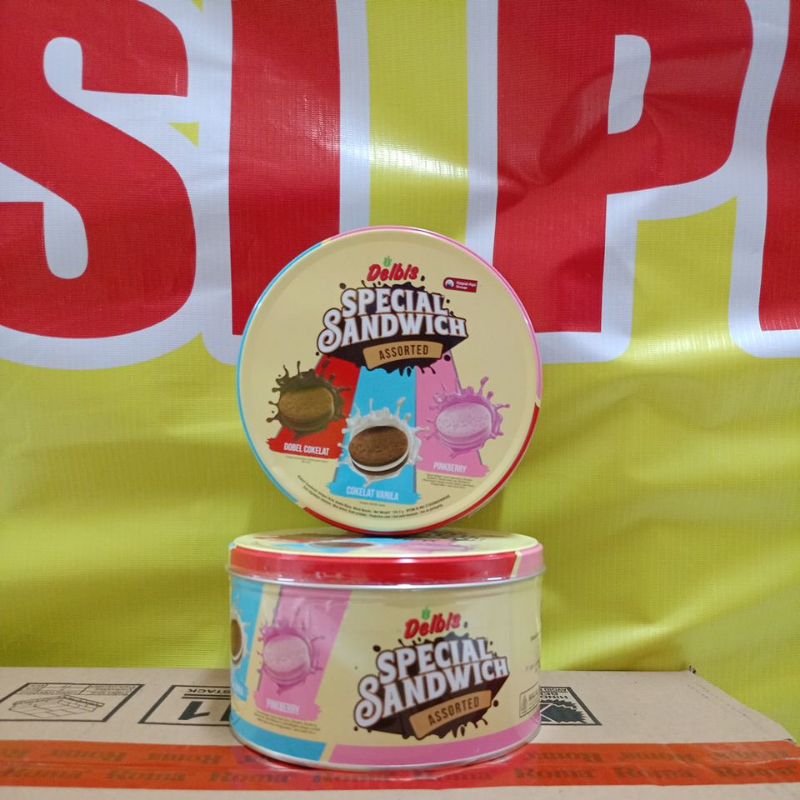 

Delbit's Special Sandwich Assorted Kue Cokelat 155,2gr