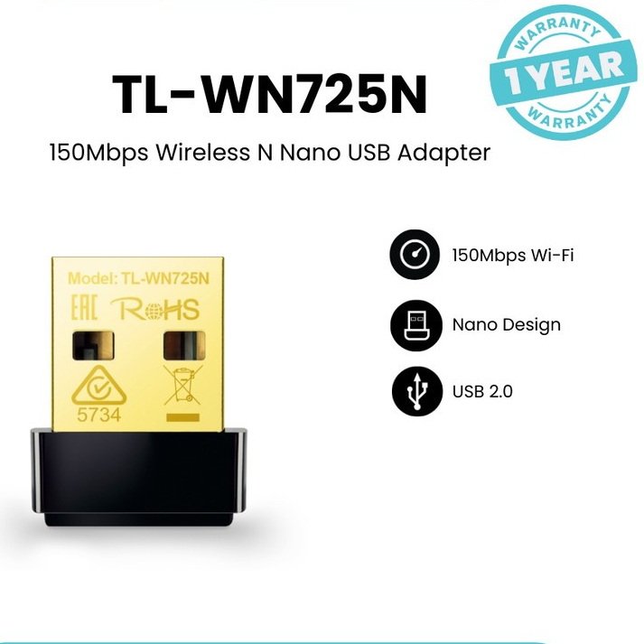 TP-Link TL-WN725N usb wifi tp link adapter tl wn725n tlwn725n wifi receiver pc 150Mbps