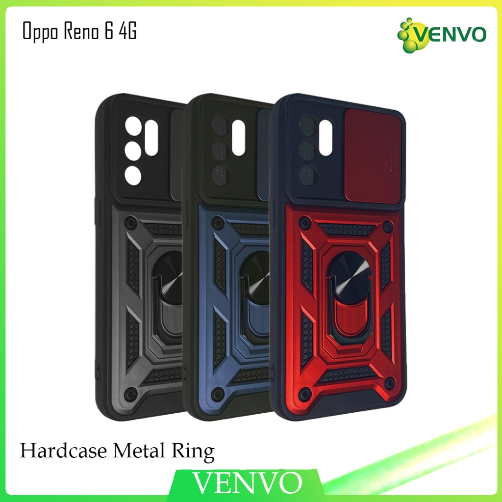VENVO - VV45 Hardcase Metal Ring  Oppo Reno 6 4G