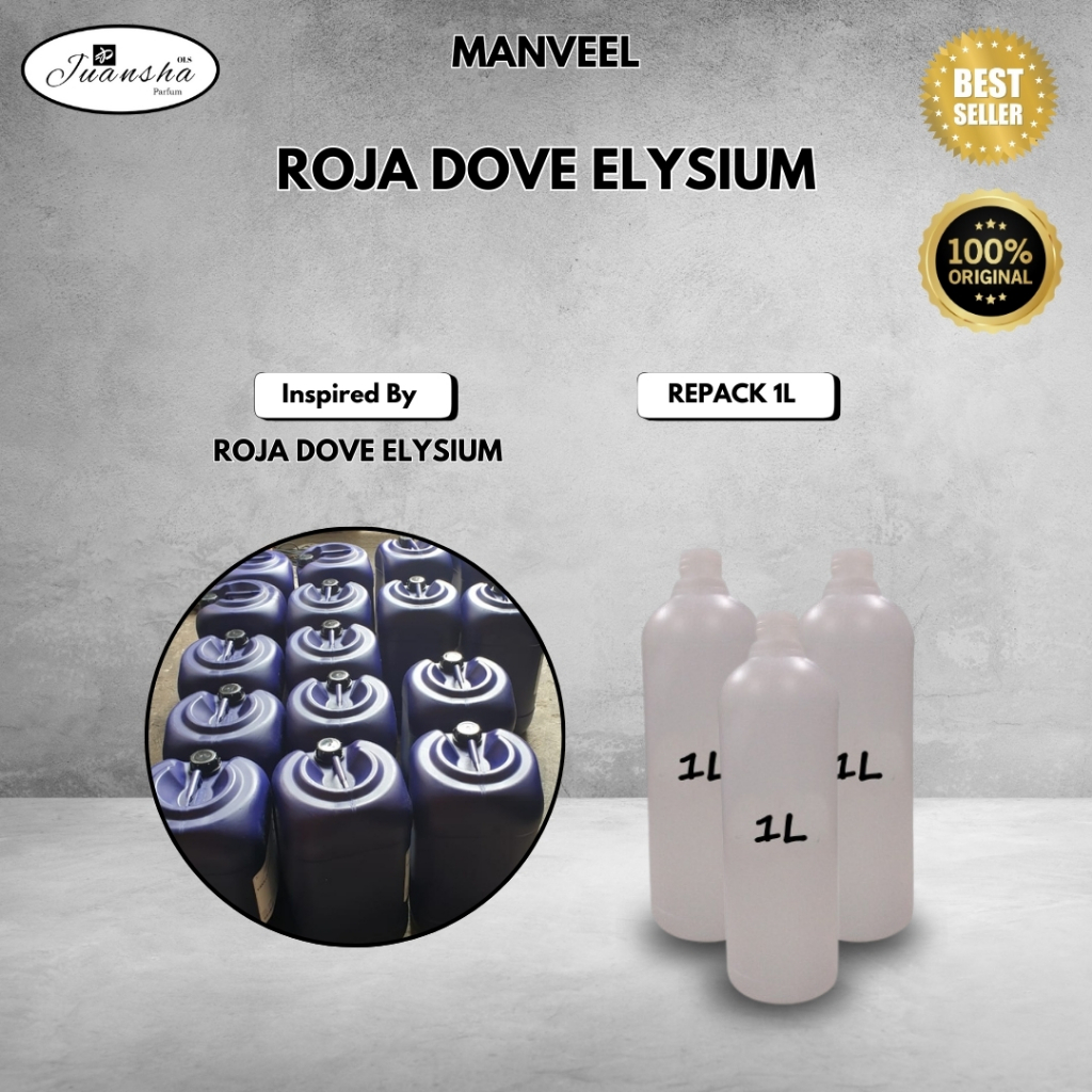 BIBIT PARFUM MURNI ROJA DOVE ELYSIUM (MANVEEL) 1KG
