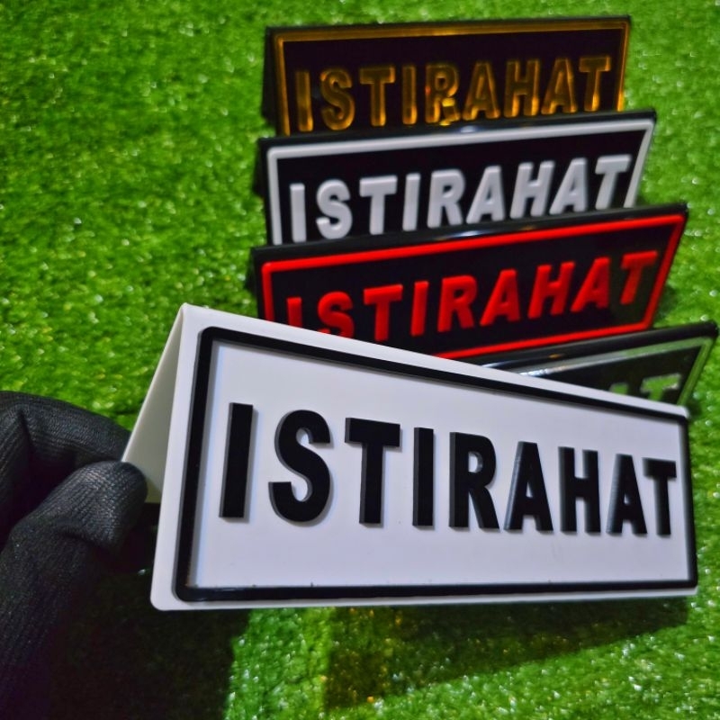 

acrilik istirahat premium/ cocok untuk di kasir