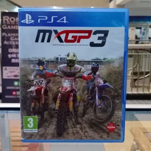 BD PS4 MXGP 3 III MX GP Game CD Kaset bluray Playstation4 Official Game Motocross Motor Cross