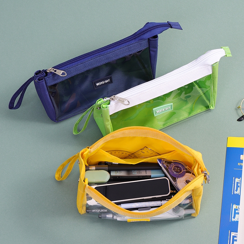 

KHATIN (KP018) Tempat Kotak Tas Pensil Pena Spidol ATK Import