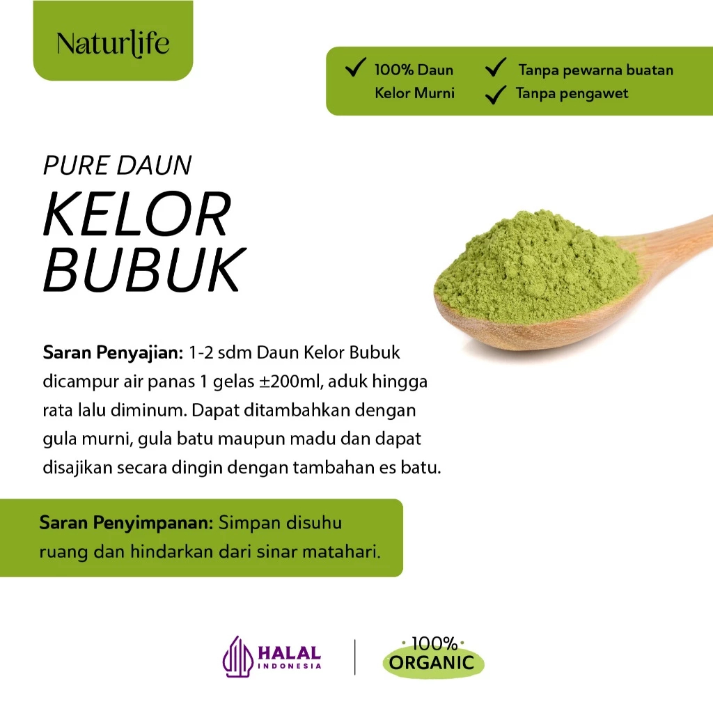 

BUBUK DAUN KELOR 250G DAUN KELOR ORGANIK SERBUK PREMIUM SUPER HALUS BUBUK POWDER MORINGA 100% ORIGINAL