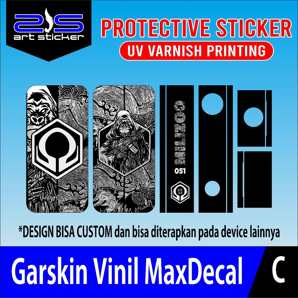 

STIKERH3X0HMFULL BODY MILIZU UV VARNISH PRINTING