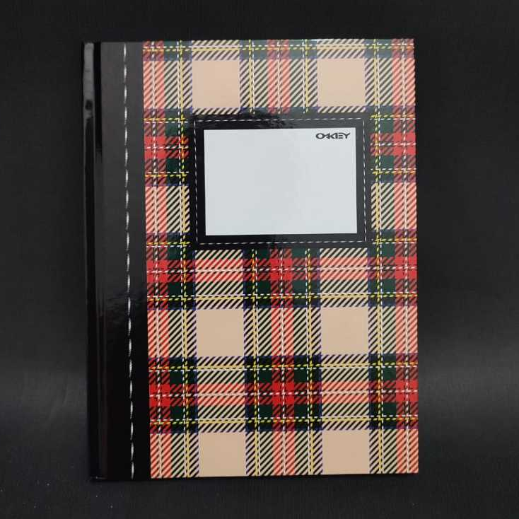 

BUKU HARD COVER UKURAN KWARTO OKEY ISI 100