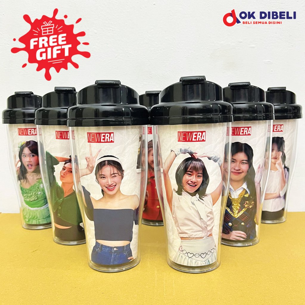 Tumbler JKT48 New Era / Merchandise JKT48 Botol Minum Fans JKT48 Premium