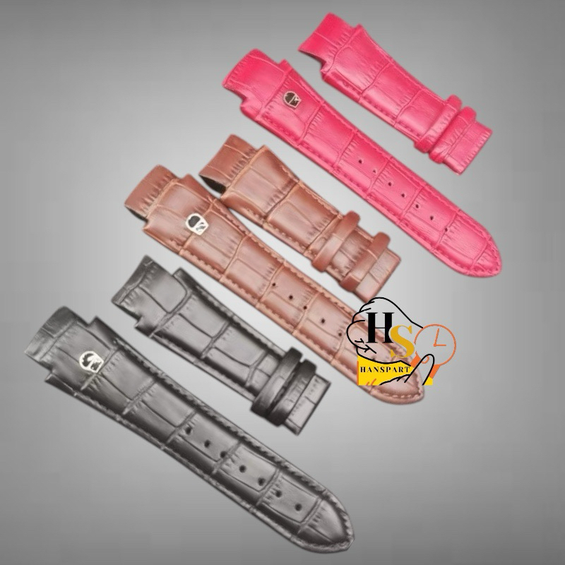 Strap jam aigner palermo kulit Tali jam tangan Aigner palermo lugh 22 buckle 24mm