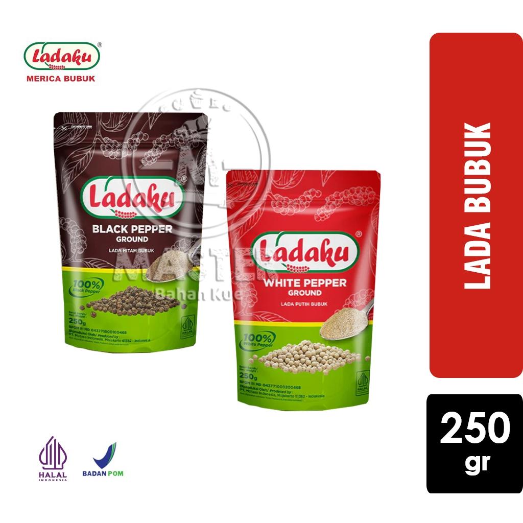

Ladaku Merica Bubuk Lada Bubuk Pepper Powder [Pouch 250g]