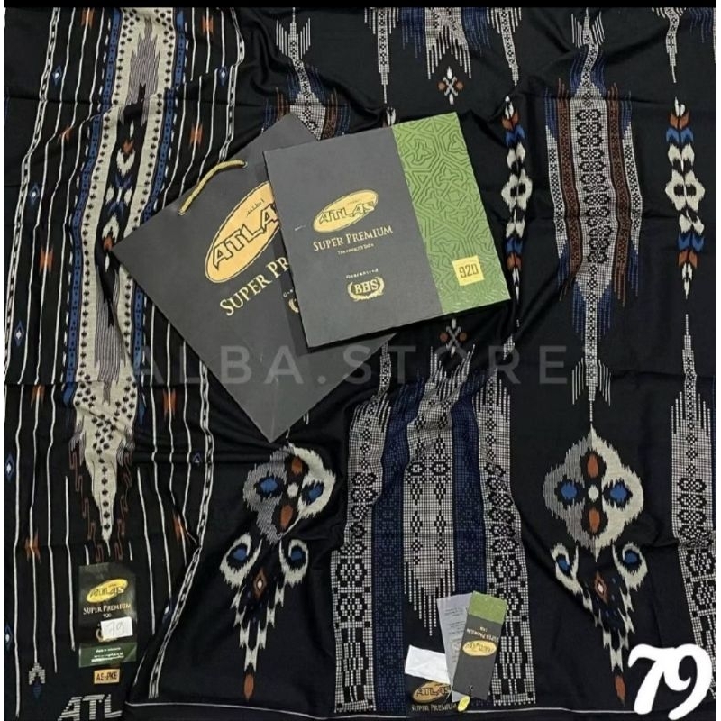 SARUNG ATLAS SUPER PREMIUM 920/KAIN SARUNG SONGKET ATLAS