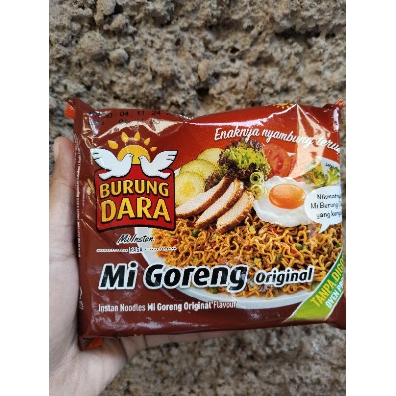 

Burung Dara Mie Goreng Rasa Original Kemasan 67 Gram