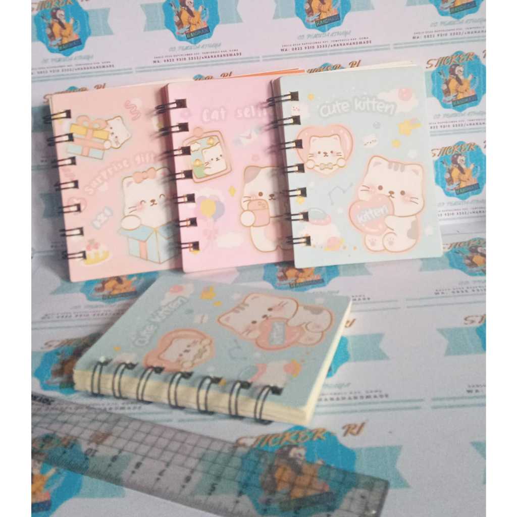 

Notebook Mini A7 Buku Kecil Catatan Scrapbook Mini Buku Notes Kecil Alat Tulis Sekolah