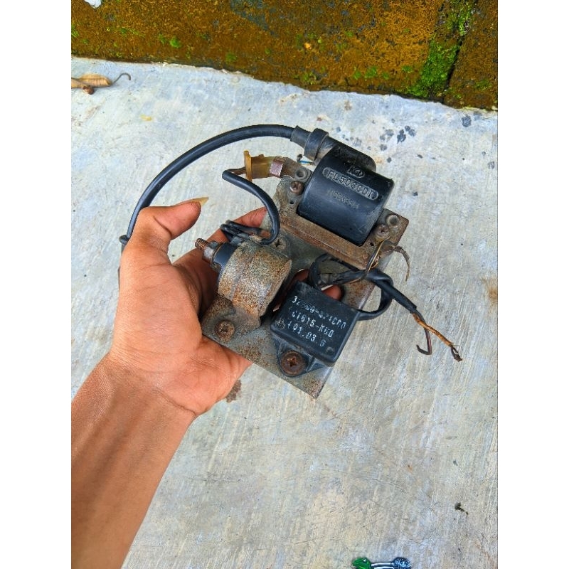 PENGAPIAN SET CDI KOIL BENDIK RC100 RC80 BRAVO ORIGINA COPOTAN