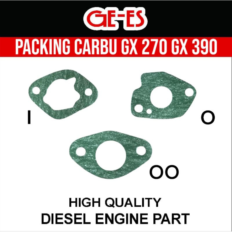Paking Carburator GX 270 GX 390 Carburator gasket GX 270 Gasket Kit GX 390