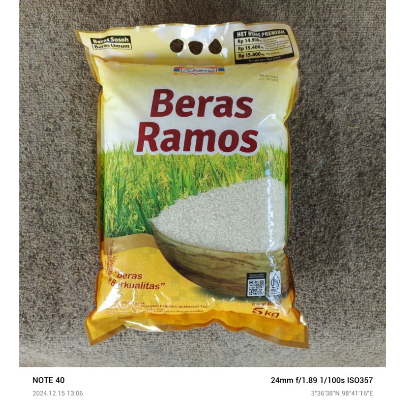 

RAMOS ~ BERAS PREMIUM IDM 5KG