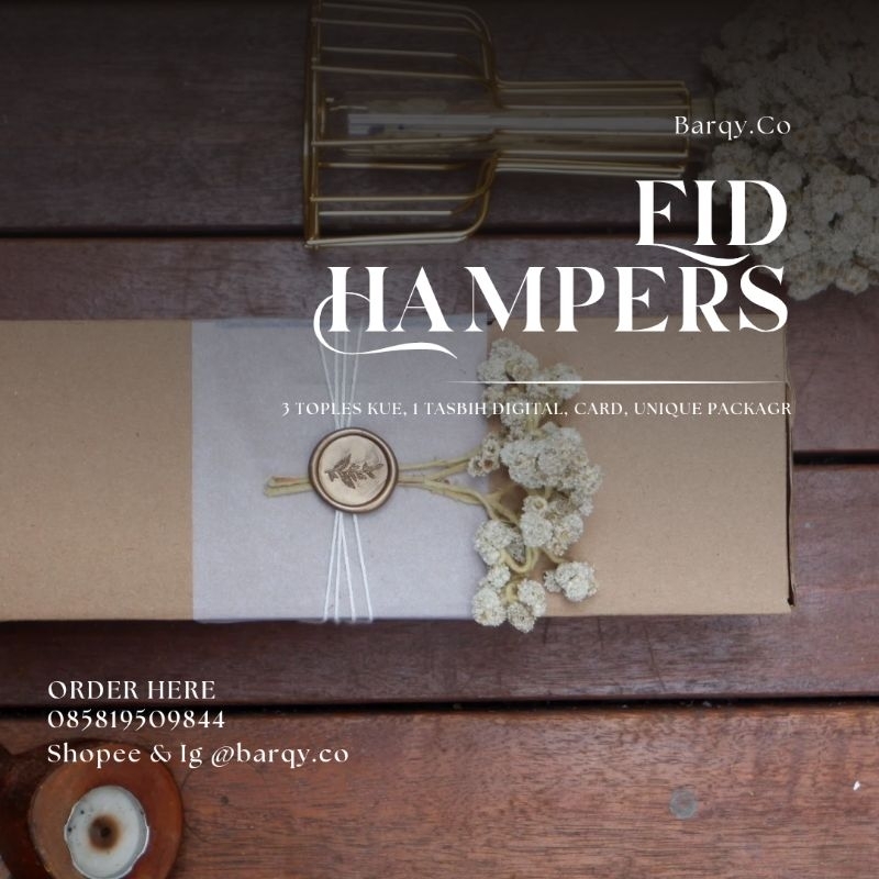 

Hampers Kue Ekslusif Lebaran semi real food/Hari Raya/Unique Gift/Kue Lebaran/Kado Kue Premium
