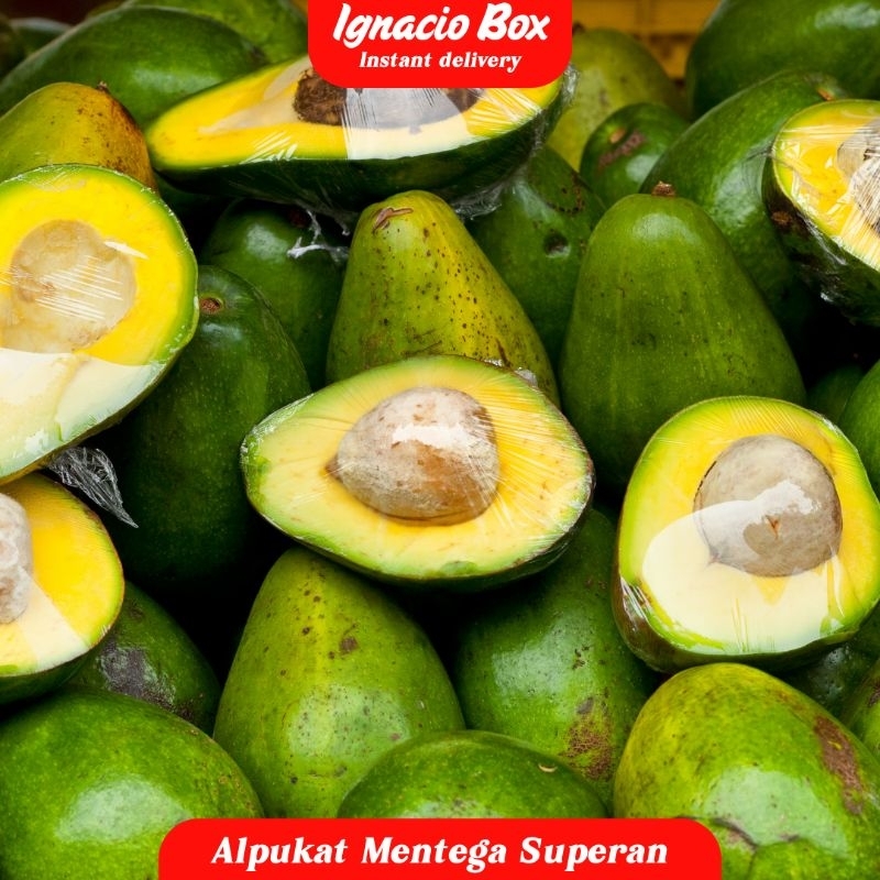 

PROMO!!! Alpukat Mentega [500Gram] Pulen Fresh IGNACIOBOX Fruits